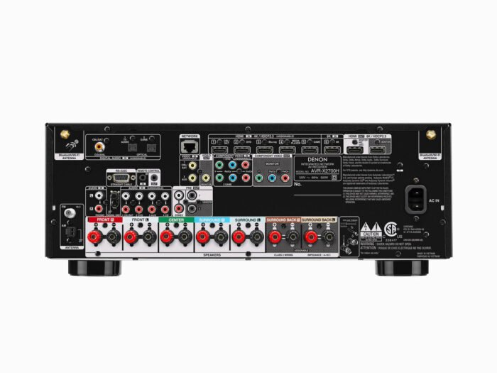 DENON AVR-X2700Hオーディオ機器 | www.theadventuresofada.com