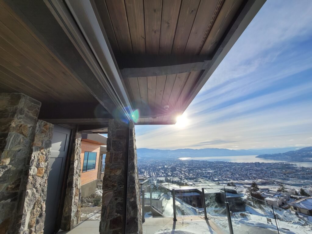 a Photo of a Flawless Professional Install of a Residential Security System by Mission Audio Visual in the Glenmore Area of Kelowna, Bc